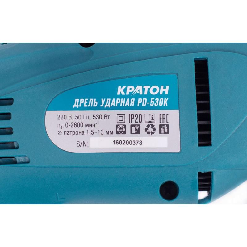 Дрель ударная Кратон PD-530 в Костроме