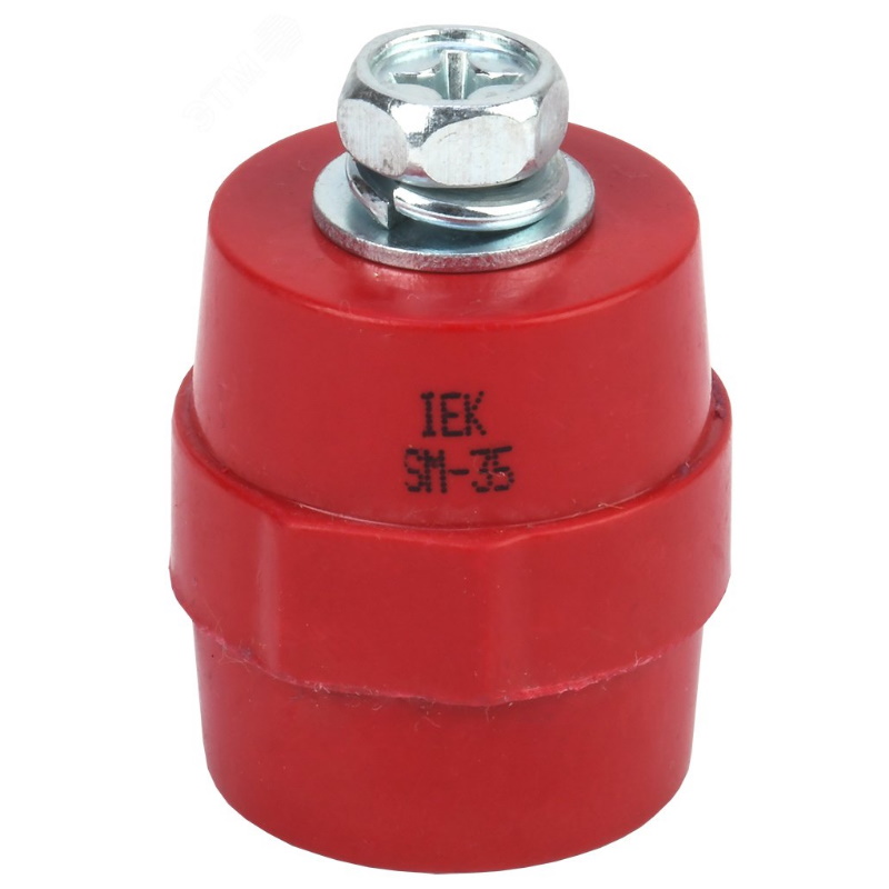 Изолятор IEK SM35 YIS11-35-10-B, М8, силовой с болтом