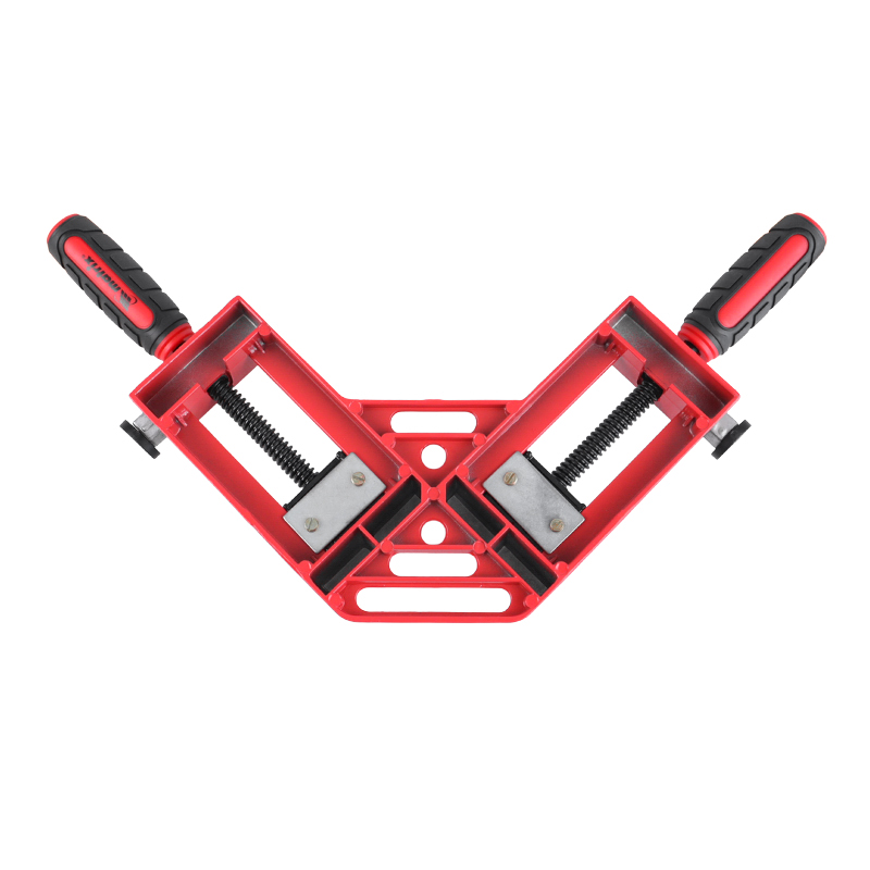 Быстрозажимная угловая струбцина Matrix 20322 (65/65 мм, двухкомпонентные рукоятки)