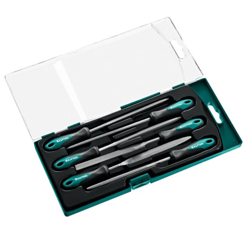 Набор надфилей Kraftool 16030-6 160 мм в коробке 6 шт 961₽