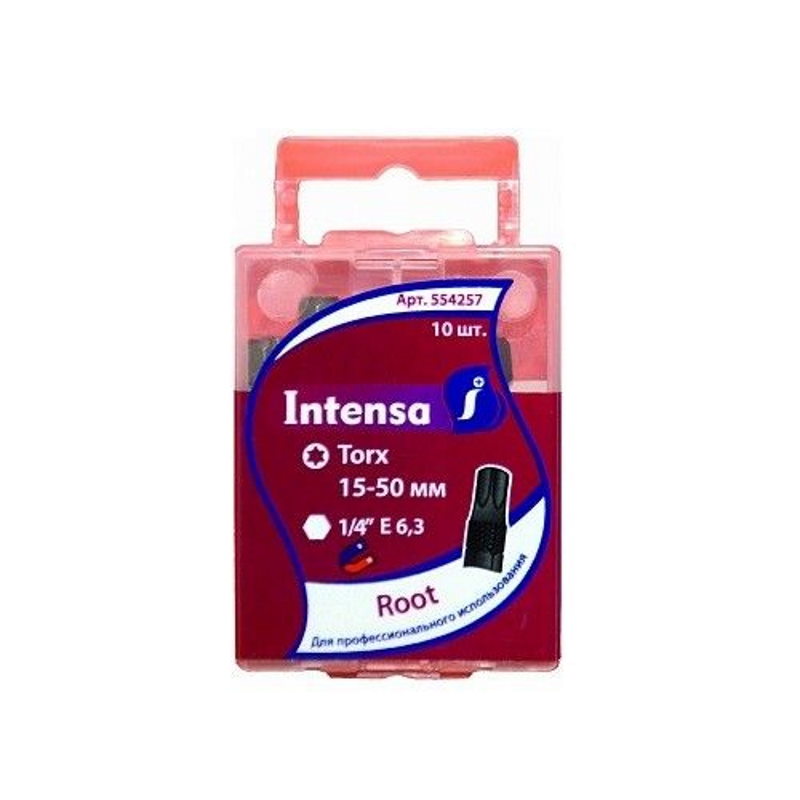 Набор бит Intensa Root 554257, 10 шт. в Твери