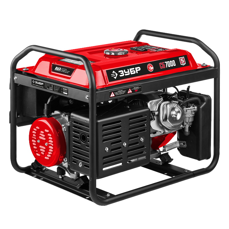 Генератор бензиновый Зубр СБ-7000, 7000 Вт