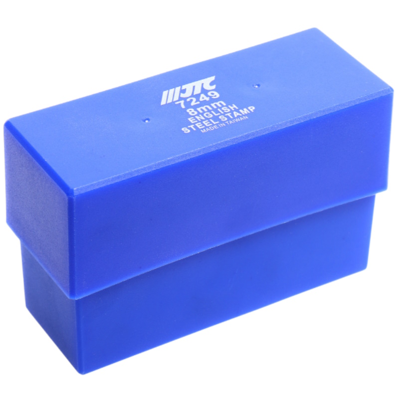Клейма буквенные латиница JTC JTC-7249, 8мм, HRC 60+-2°, DIN 1451