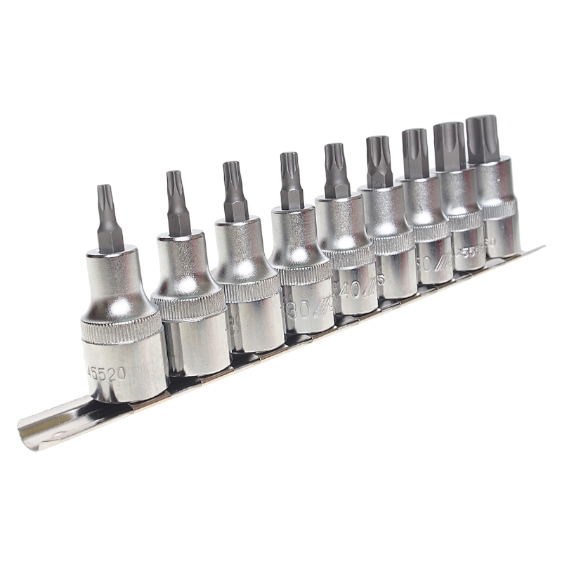 Набор насадок JTC TORX JTC-H409T 12 T20-T60 9 предметов 3564₽