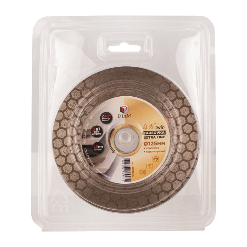 Круг алмазный Diam ZAUSOVKA Twin Extra Line 000695 125x1,6x25x22,2 в Коврове
