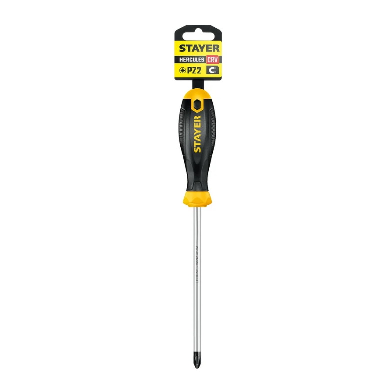 Отвертка крестовая Stayer HERCULES 2511-2-10 PZ2*100мм  в Вологде