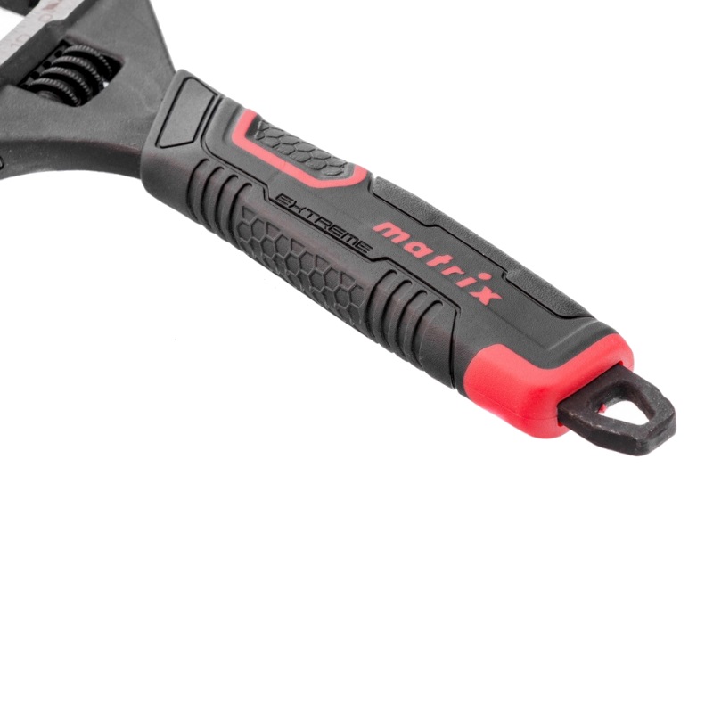 Ключ разводной Matrix PRO 15576, тонкие губки, фосфатированный, двухкомпонентная рукоятка, 150 мм