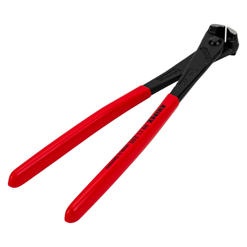 Клещи вязальные Knipex KN-9911250 для арматурной сетки особой мощности, 250 мм, фосфатированные, обливные ручки в Рыбинске