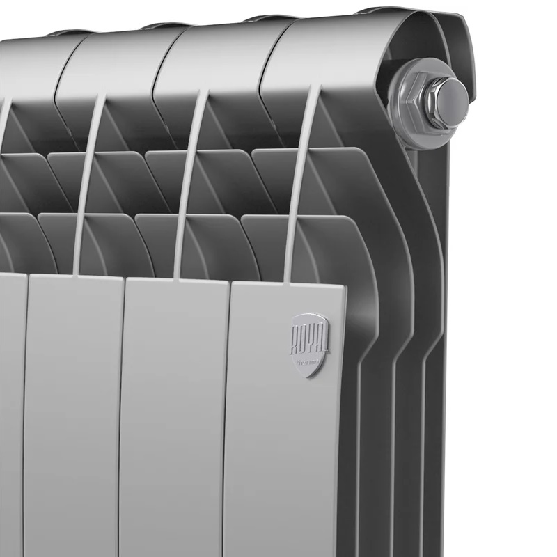 Радиатор Royal Thermo BiLiner 500 Silver Satin НС-1176317, 4 секции в Вологде
