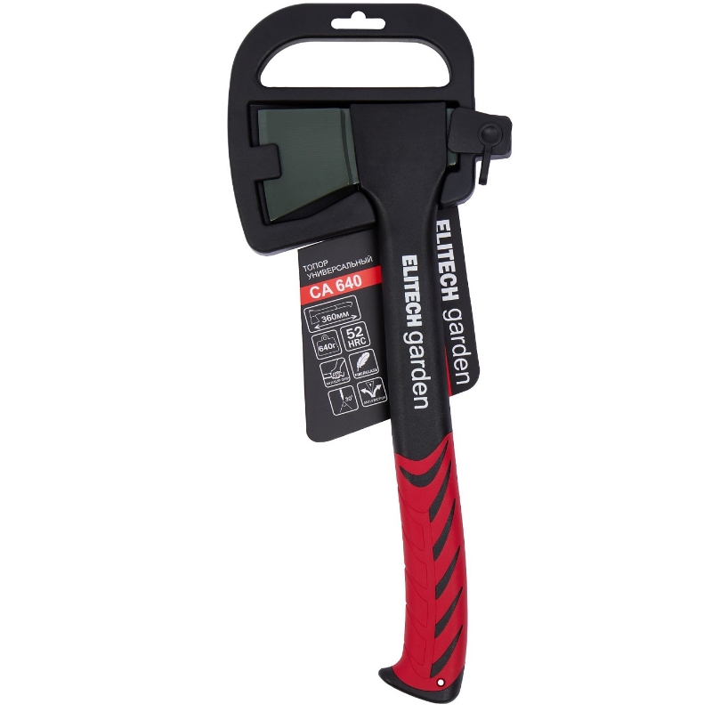 Топор универсальный Elitech Garden CA 640 206435, 640 грамм
