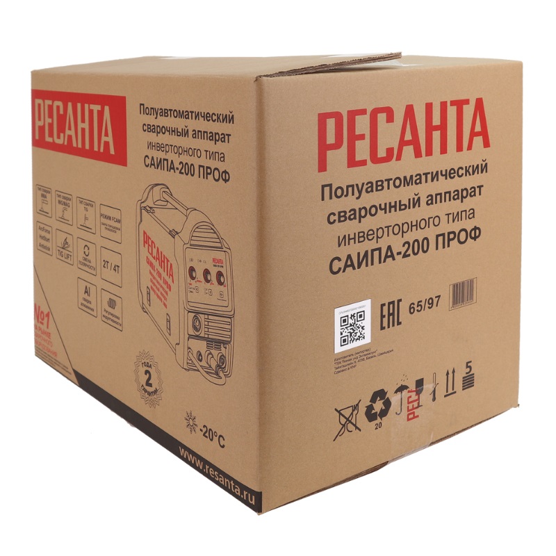 Сварочный полуавтомат Ресанта САИПА-200 ПРОФ 65/97 (MIG/MAG) в Муроме