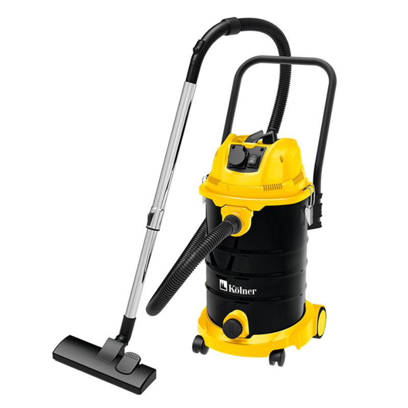 Пылесос строительный Kolner KVC 35L-FS 8040400096 35 л 19 кПа 1500 Вт 35 лс розетка очистка кабель 5 м мешок фильтр 3 шт насадка 4 шт 12741₽