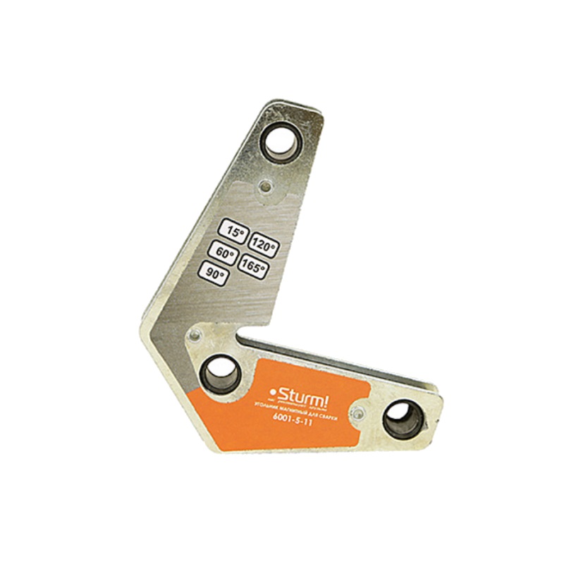 Угольник для сварки магнитный Sturm 6001-5-11 (11 кг, углы 15°, 60°, 90°, 120°, 165°) в Иваново