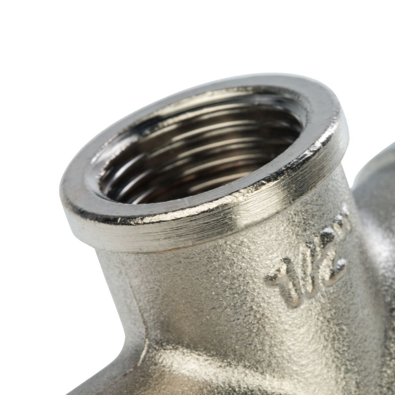 Никелированный тройник Stout SFT-0020-000012, 1/2", ВВ в Иваново