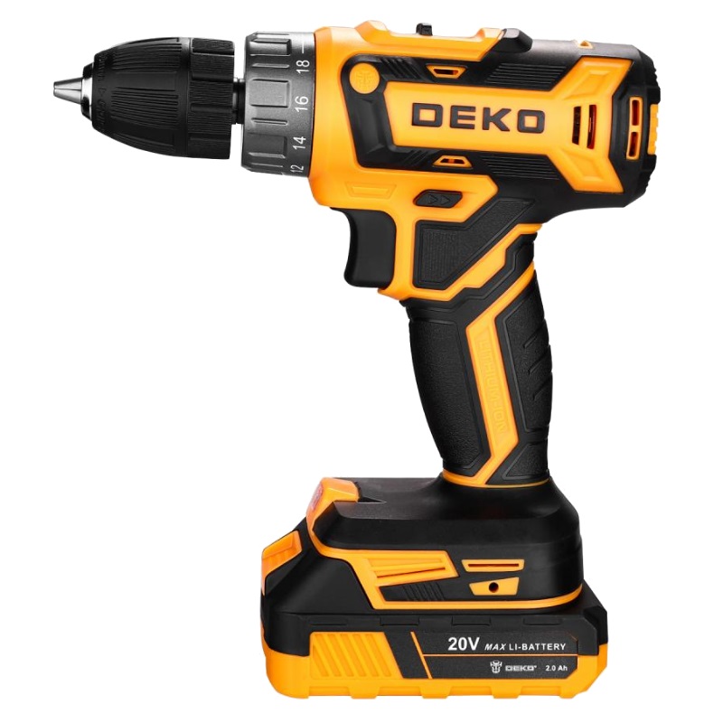 Аккумуляторная дрель-шуруповерт Deko DKCD20FU-Li 063-4149 в Туле