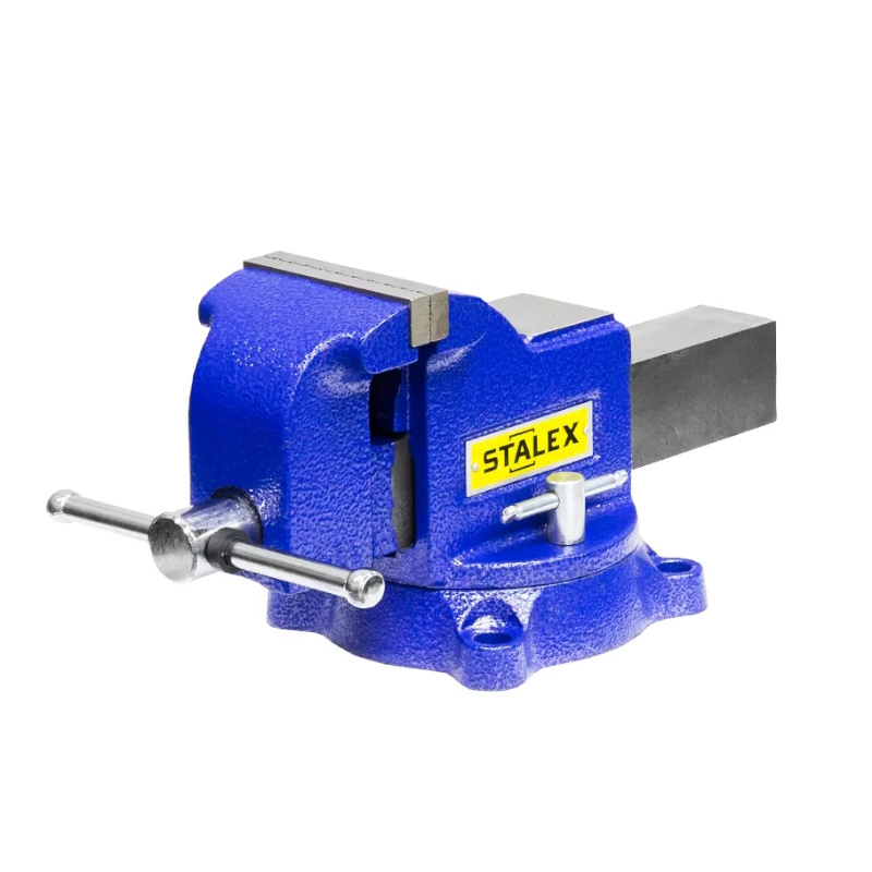 Тиски слесарные Stalex "Гризли" M40, 100 х 100 мм., 360°, 9,5 кг в Туле