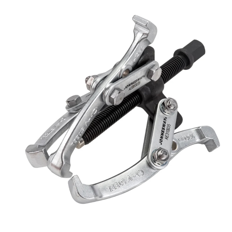 Съемник Jonnesway AE310035, с тремя поворотными захватами, 4" в Вологде