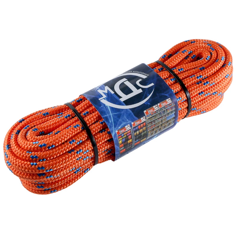 Канат полипропиленовый МДС 00-00000682 плетёный 10 мм 24-х прядный 10 м 576₽