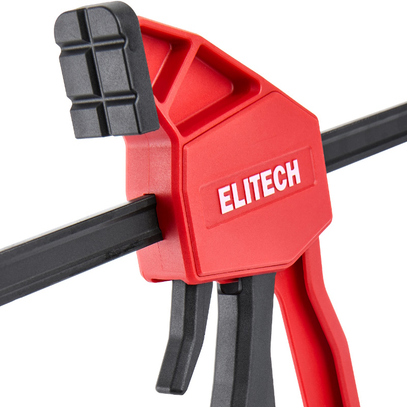 Струбцина быстрозажимная Elitech 514104 207228, 24"/600, глубина 65мм, усилие 75кг в Твери