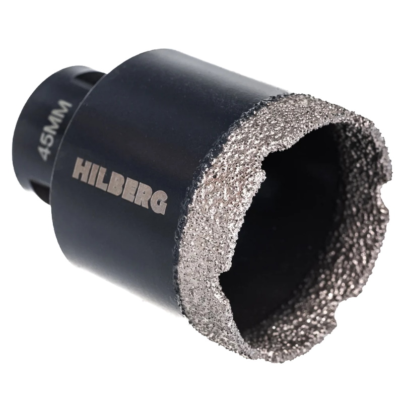 Коронка алмазная Hilberg HH645, 45 мм, Super Hard, M14