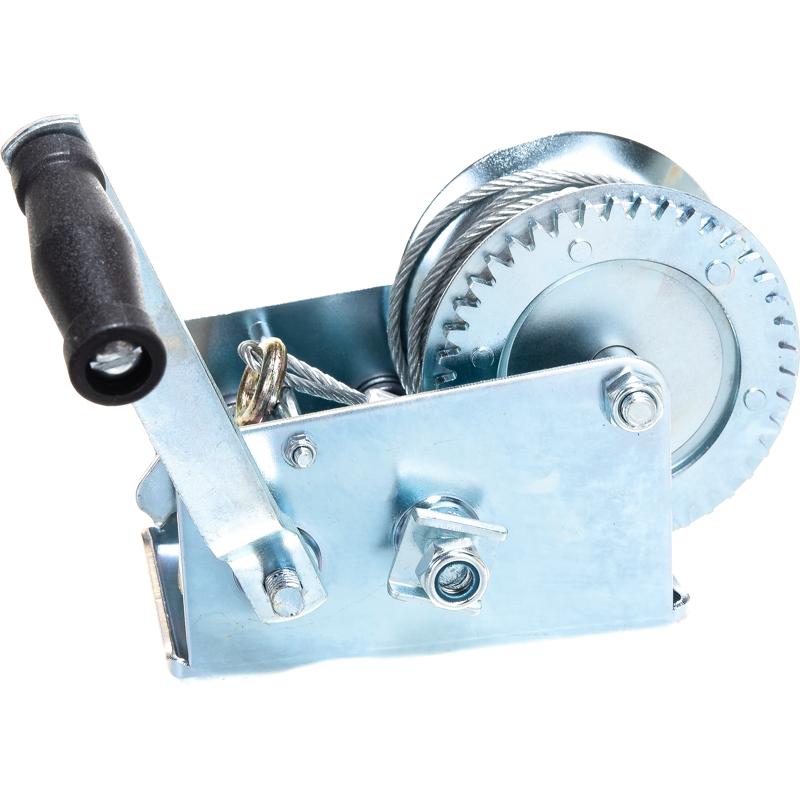 Лебедка ручная шестеренчатая тросовая Matrix 522735, 0.8 т.