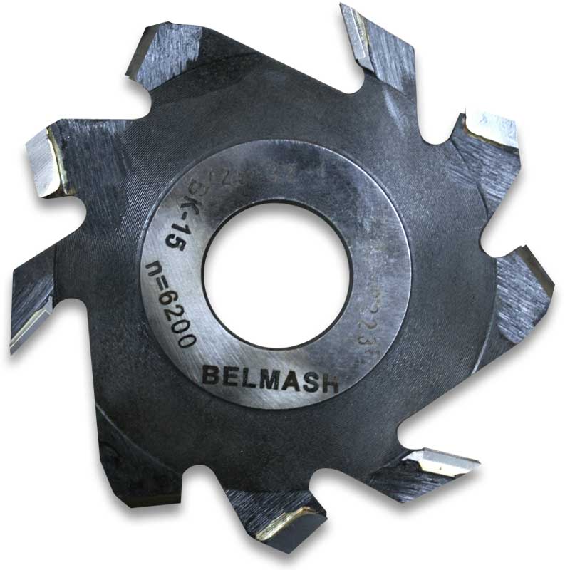 Пазовая фреза с подрезающими зубьями Belmash, 125x32x4 мм в Рыбинске