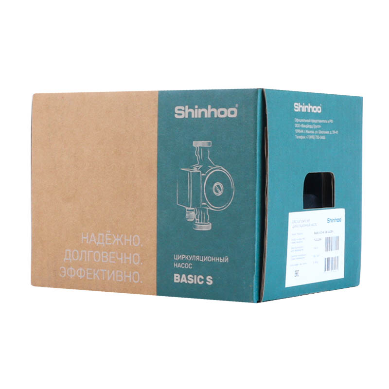 Насос циркуляционный с гайками Shinhoo BASIC S 32-4S 180 в Вологде
