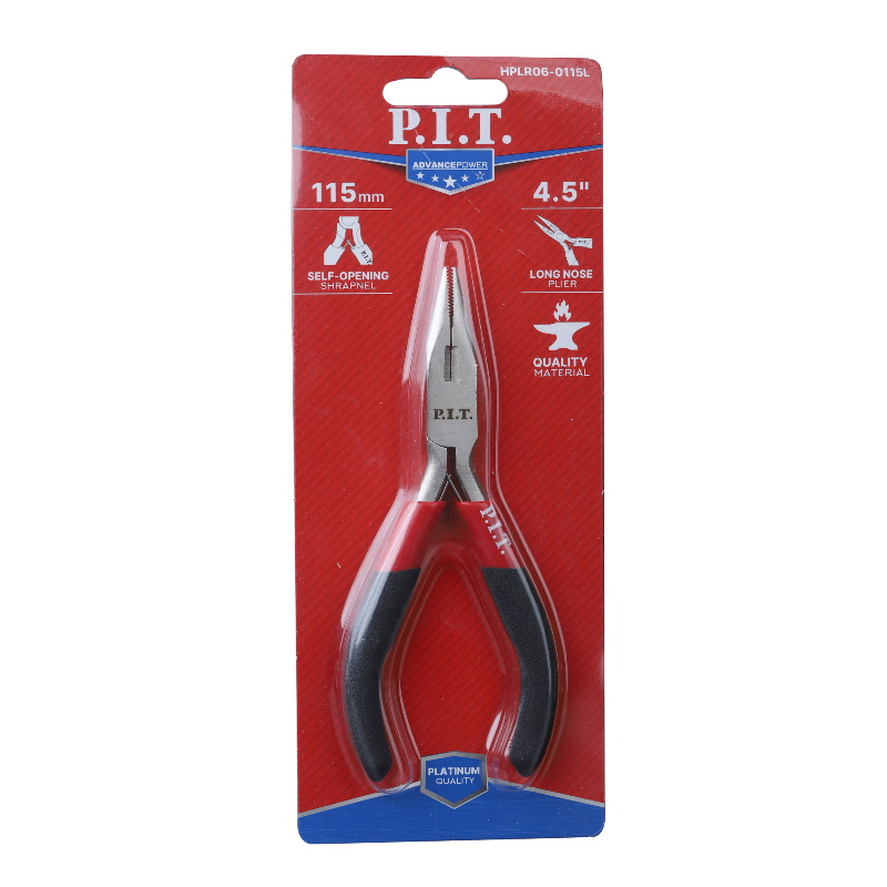 Длинногубцы мини P.I.T. cерия Advance HPLR06-0115L, прямые (115 мм, сталь CR-V, 63HRC, пружина) в Туле