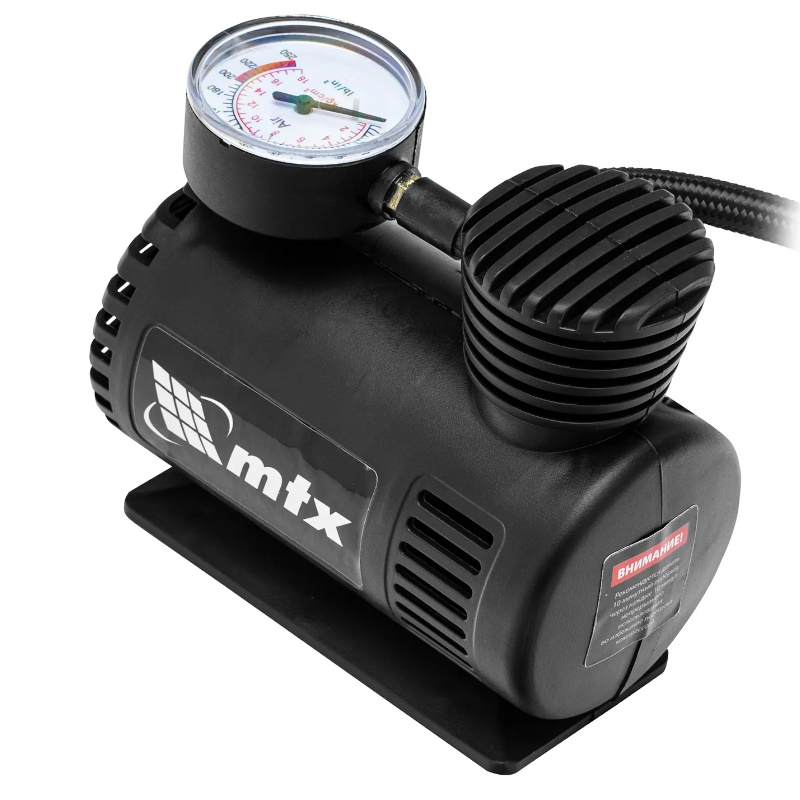 Компрессор автомобильный MTX С-12 58100, 12 В, 17 атм., 12 л/мин в Коврове
