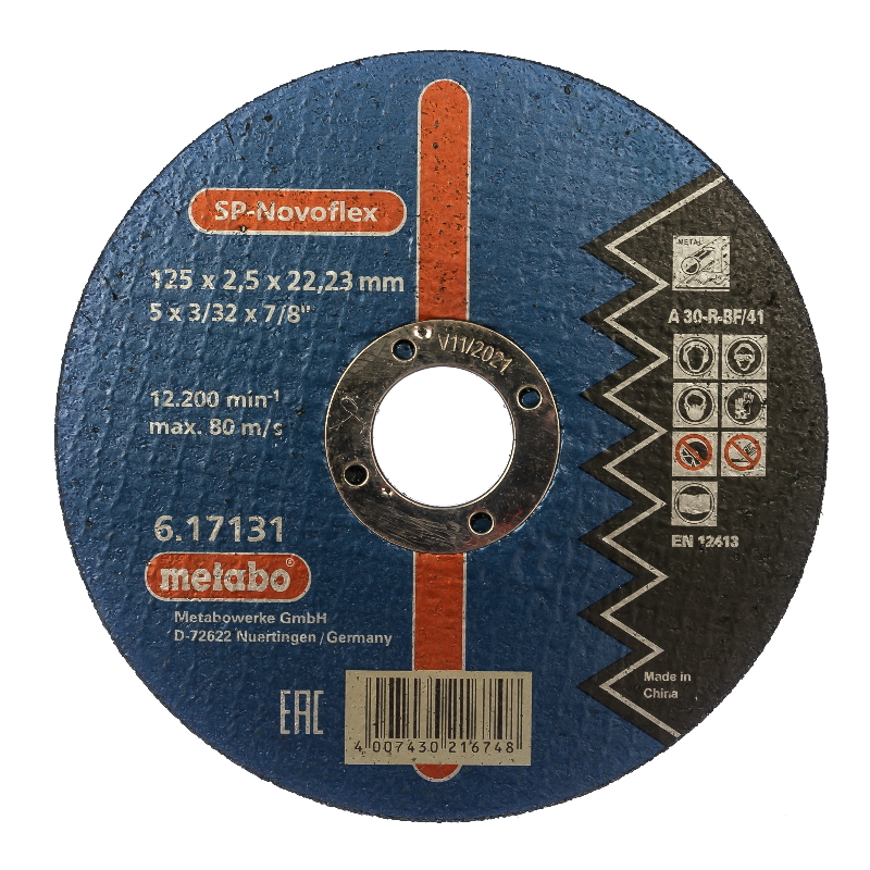 Отрезной круг Metabo SP-Novoflex 617131000 (125x2,5 мм)
