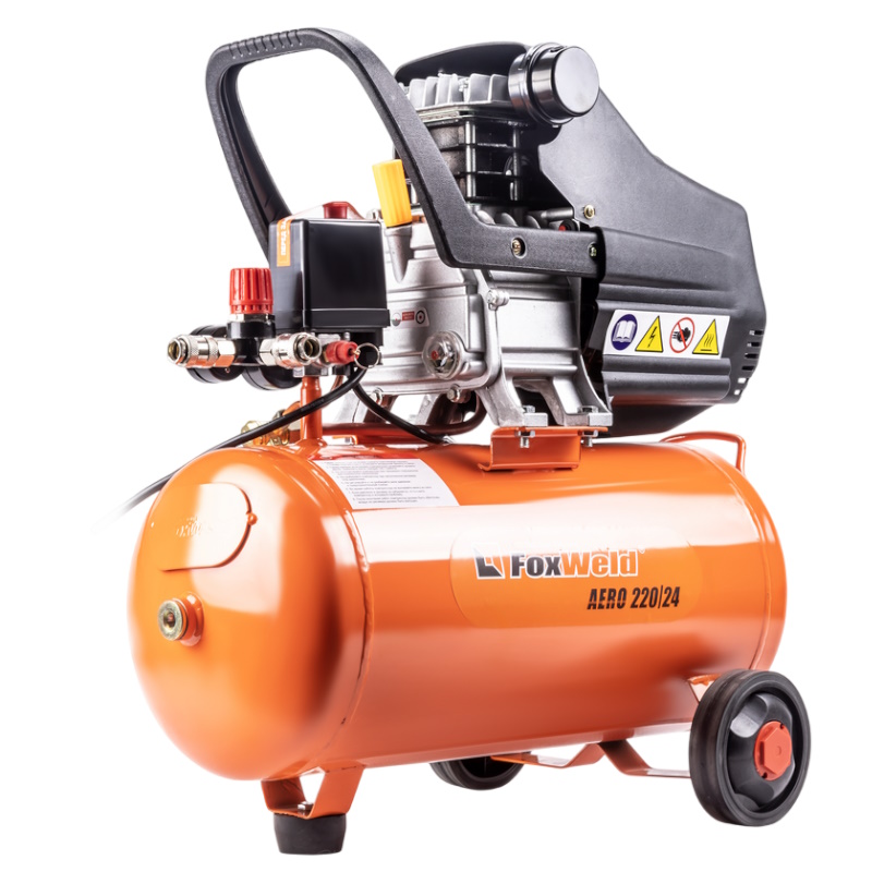 Компрессор масляный коаксиальный FoxWeld AERO 220/24 5069