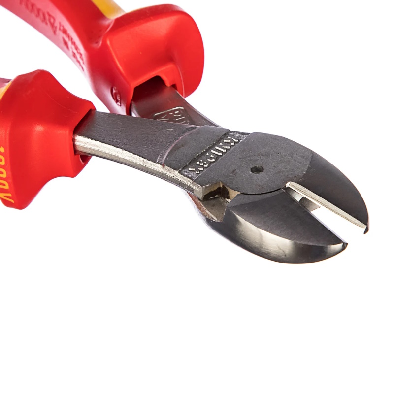 Бокорезы особо мощные Knipex KN-7406180, VDE, 180 мм, хром, 2-компонентные диэлектрические ручки в Кинешме