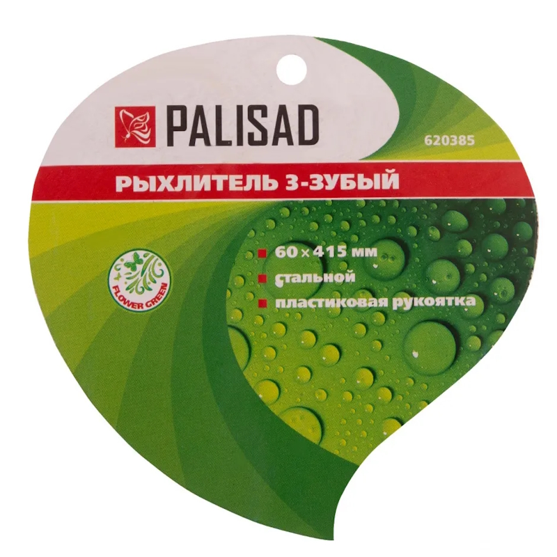 Рыхлитель Palisad 620385, 3-зубый, 60х415 мм, стальной, пластиковая рукоятка в Александрове