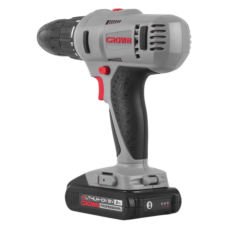 Аккумуляторная дрель-шуруповерт Crown CT21056LH-2 BMC в Череповце