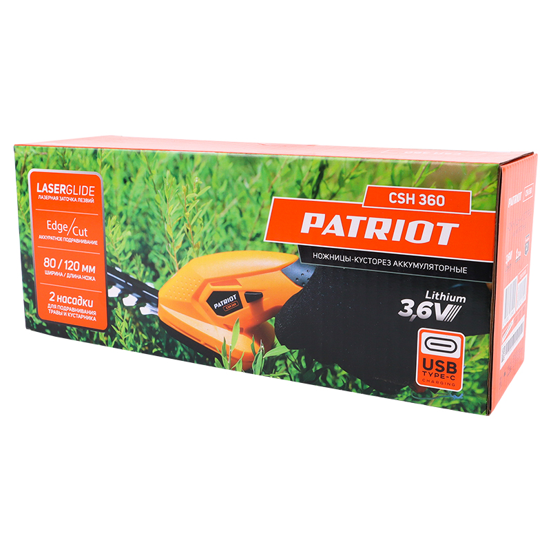 Аккумуляторные мини ножницы-кусторез Patriot CSH 360 в Кинешме