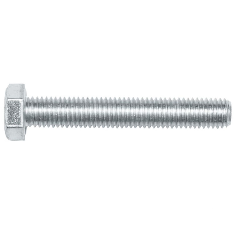 Болт Starfix SM-72627-5, М8х60 мм, шестигранный, цинк, класс прочности 8.8, DIN 933, 5 кг в Туле