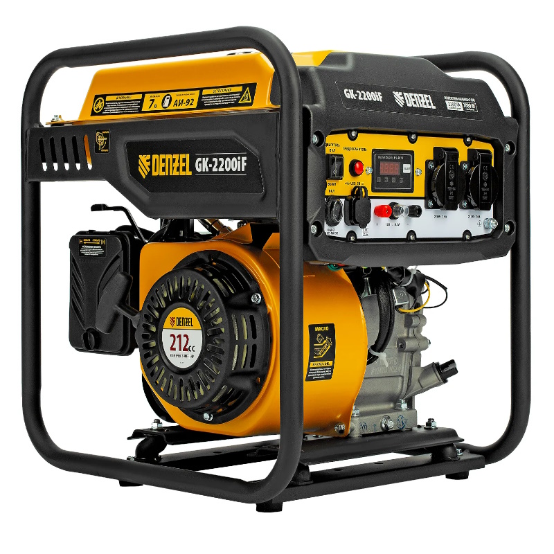 Инверторный генератор Denzel GK-2200iF, 94707 в Кинешме