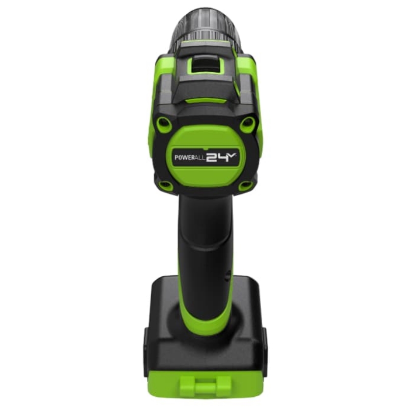 Дрель-шуруповерт аккумуляторная Greenworks DD345 24V 3708307CUA, б/щет, 27/45 Нм,13мм,1х2Ач,ЗУ,кор в Туле