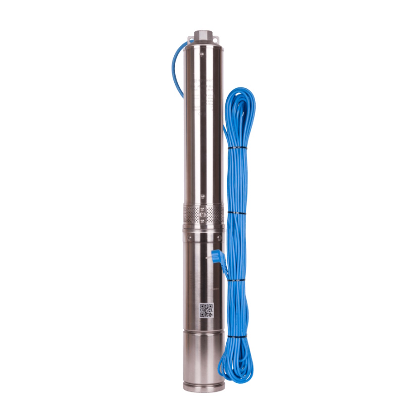 Насос скважинный Aquario ASP1.8E-32-90 3232, с встроенным конденсатором, кабель 30 м