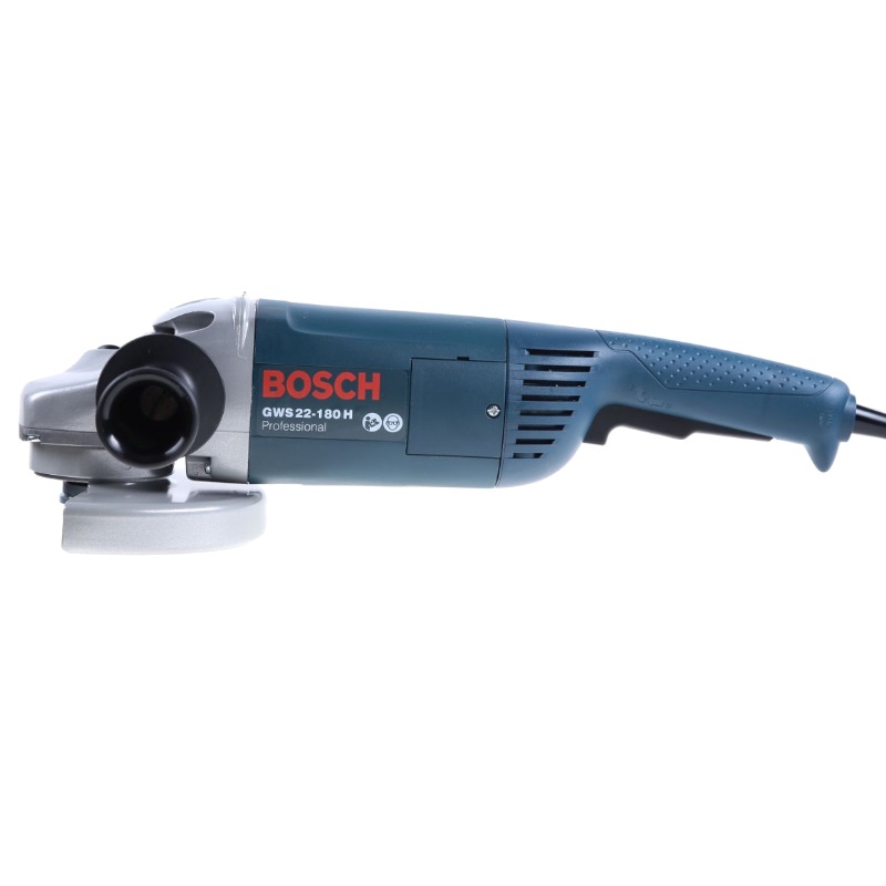 Угловая шлифмашина (болгарка) Bosch GWS 22-180 H 0.601.881.103, 180 мм, 2200 Вт, плавный пуск