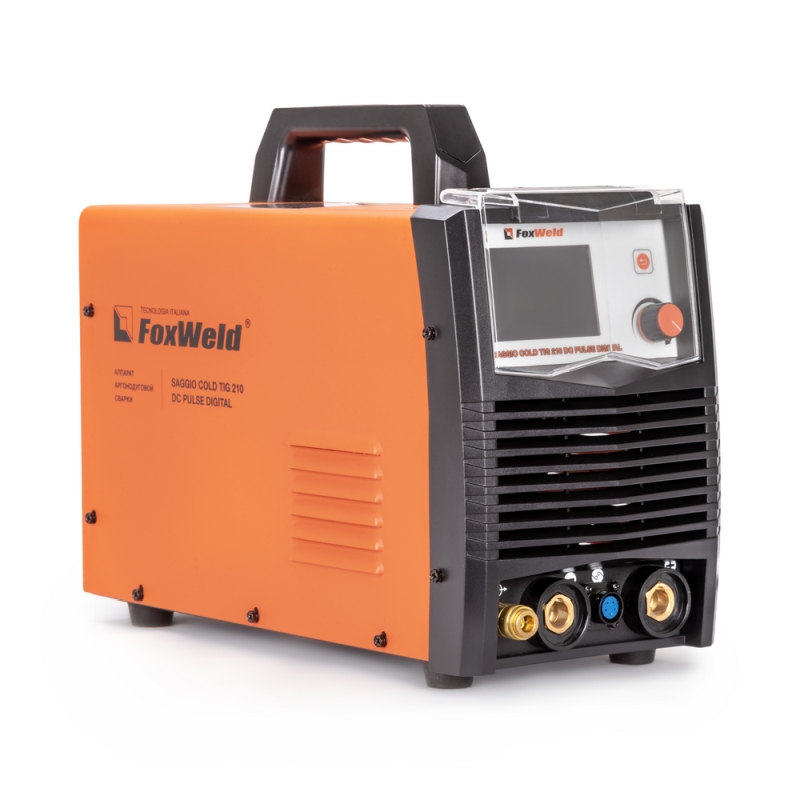 Аппарат аргонодуговой сварки FoxWeld Saggio Cold TIG 210 DC Pulse Digital, 9250