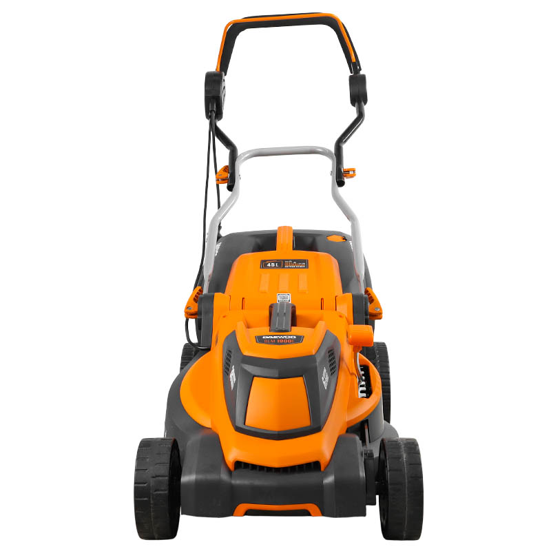 Газонокосилка электрическая Daewoo DLM 1900E (38см, объем травосборника 45 л, задний выброс травы)