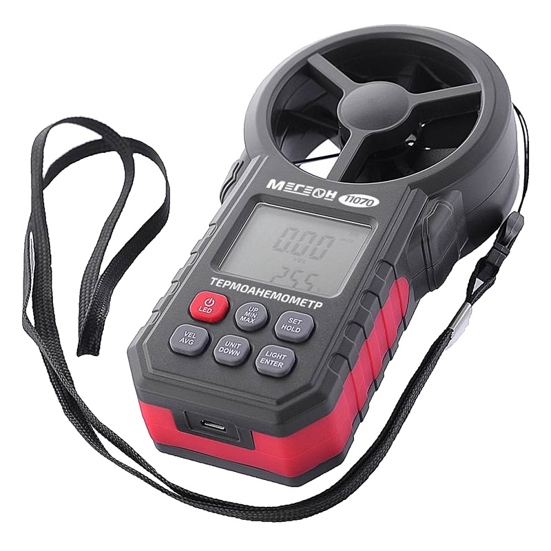Цифровой термоанемометр с Bluetooth Мегеон 11070 к0000031909