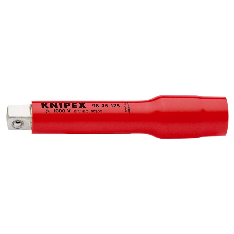 Удлинитель Knipex KN-9835125 с внутренним/внешним квадратом 3/8, 125 мм в Твери