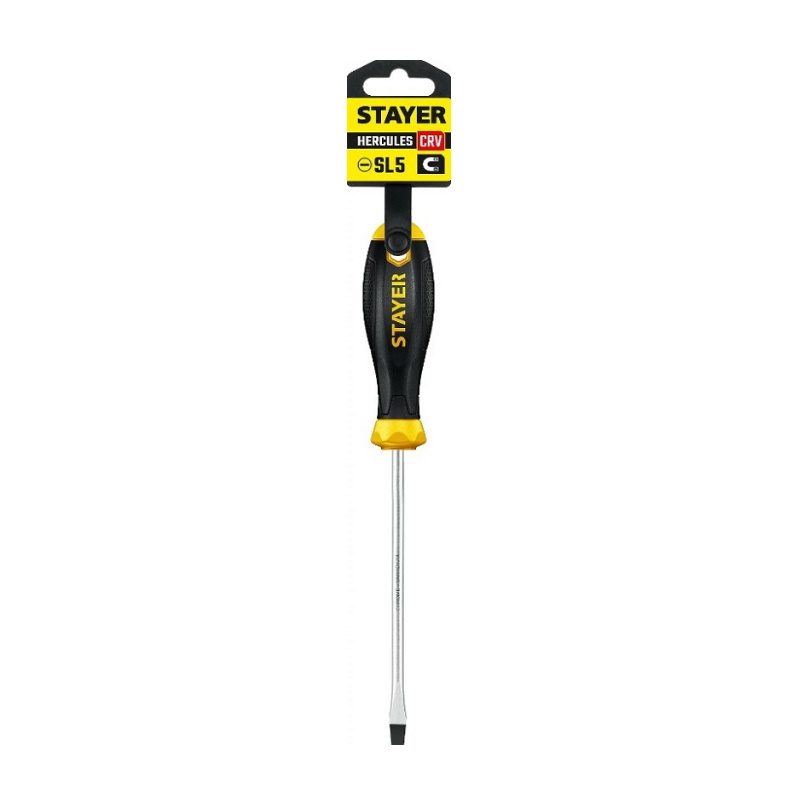 Отвертка плоская Stayer HERCULES 2509-05-10_z03 SL5*100мм  в Нижнем Новгороде