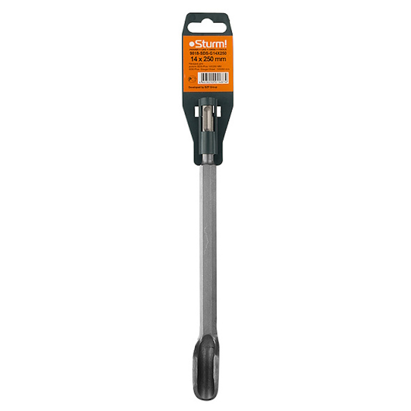 Долото канавочное Sturm 9018-SDS-G14x250, Насадка SDS+, 14х250мм в Угличе