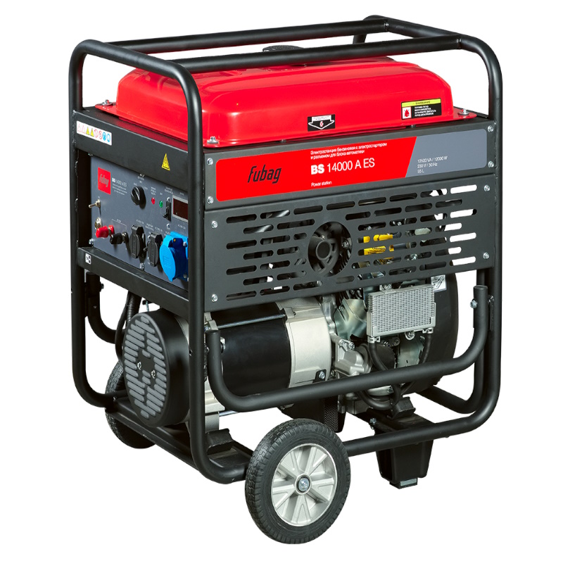Электростанция бензиновая Fubag BS 14000 A ES 641055, с электростартером и коннектором автоматики 