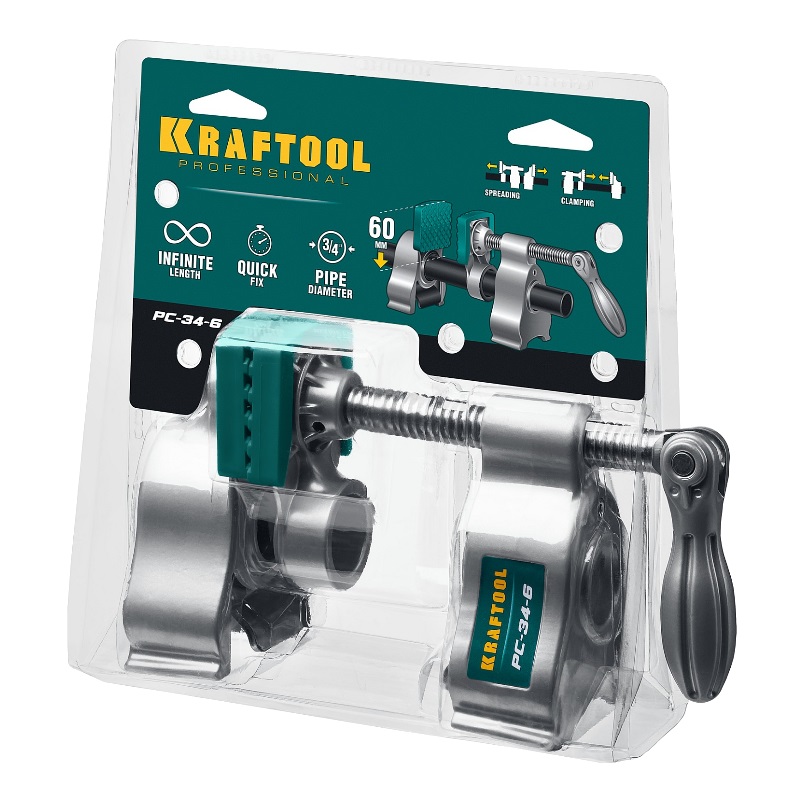 Струбцина трубная Kraftool PC-34-6 32301-1 в Твери
