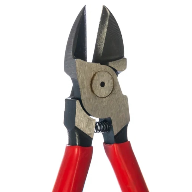 Бокорезы для пластика Knipex KN-7201160, пружина, 160 мм, обливные ручки в Переславле