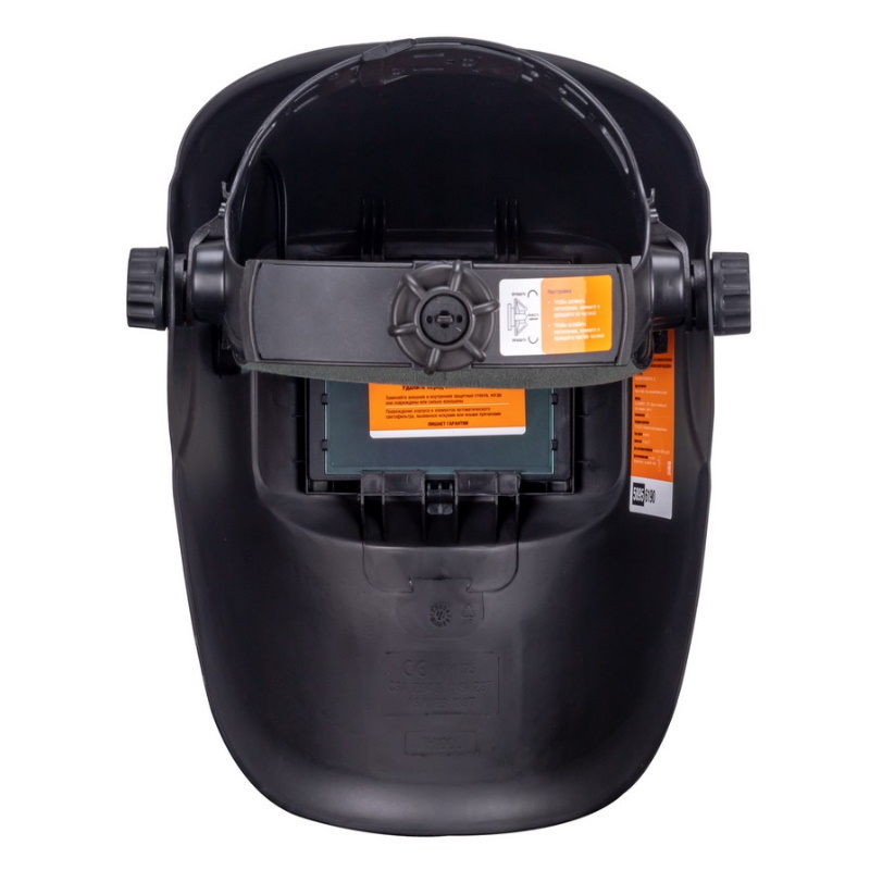 Маска сварщика FoxWeld КОРУНД 5895, черная, (ф-р АСФ 4/9-13 с внеш. рег., пр-во ), без коробки в Иваново
